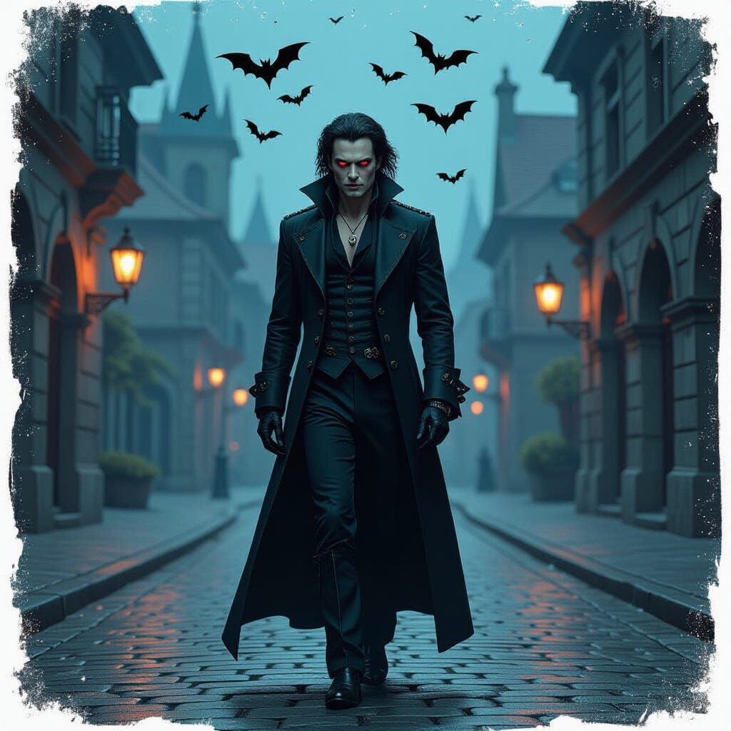 Lestat the Vampire in Modern Gothic Setting