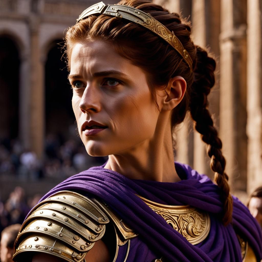 Roman Gladiatrix Artoria Damasa in Colosseum