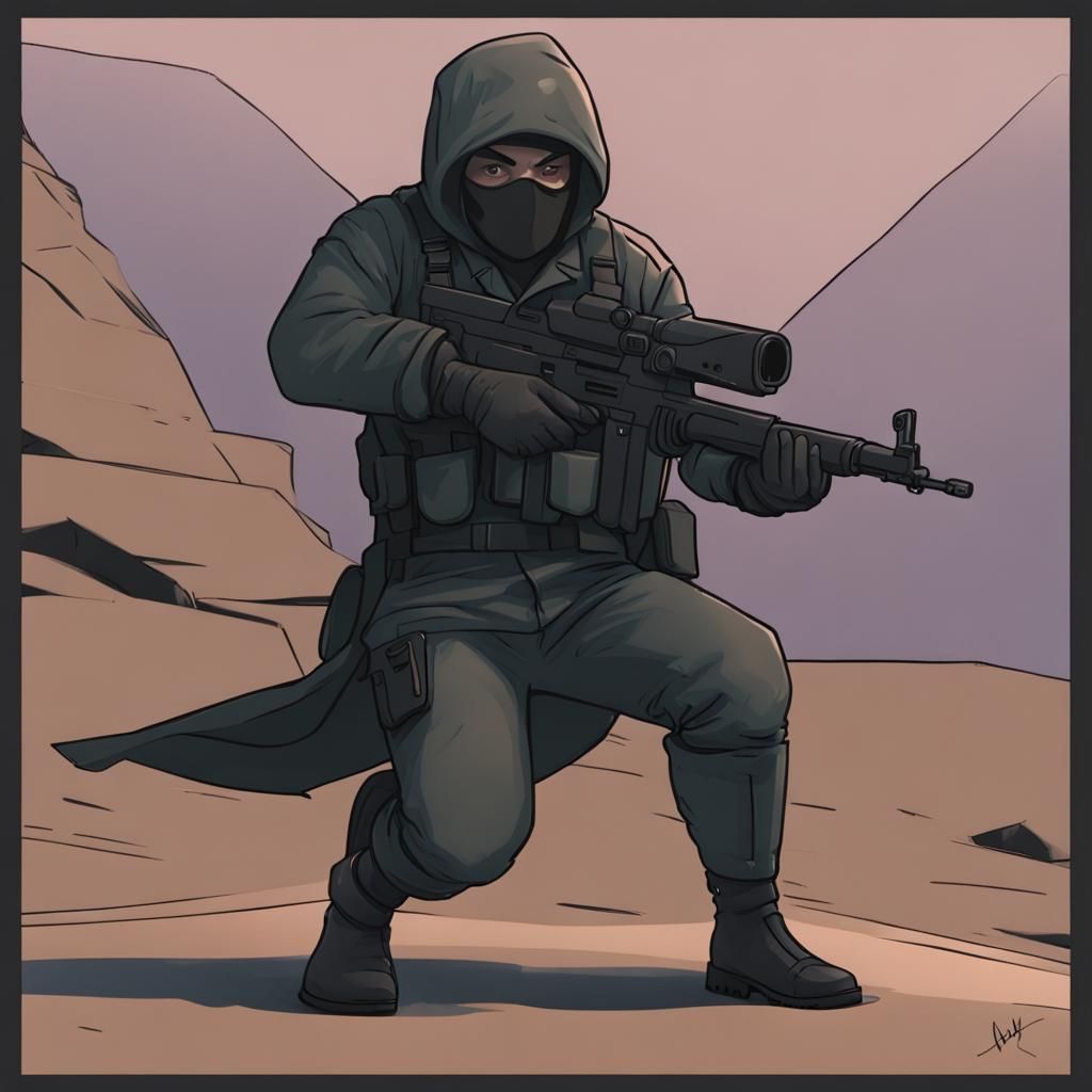 Undetected Stealth Perfected: An AI Art Concept