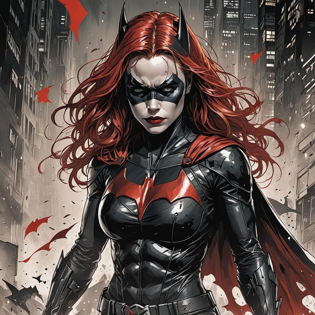 Batwoman Comic Book Art by Mark Brooks and Dan Mumford