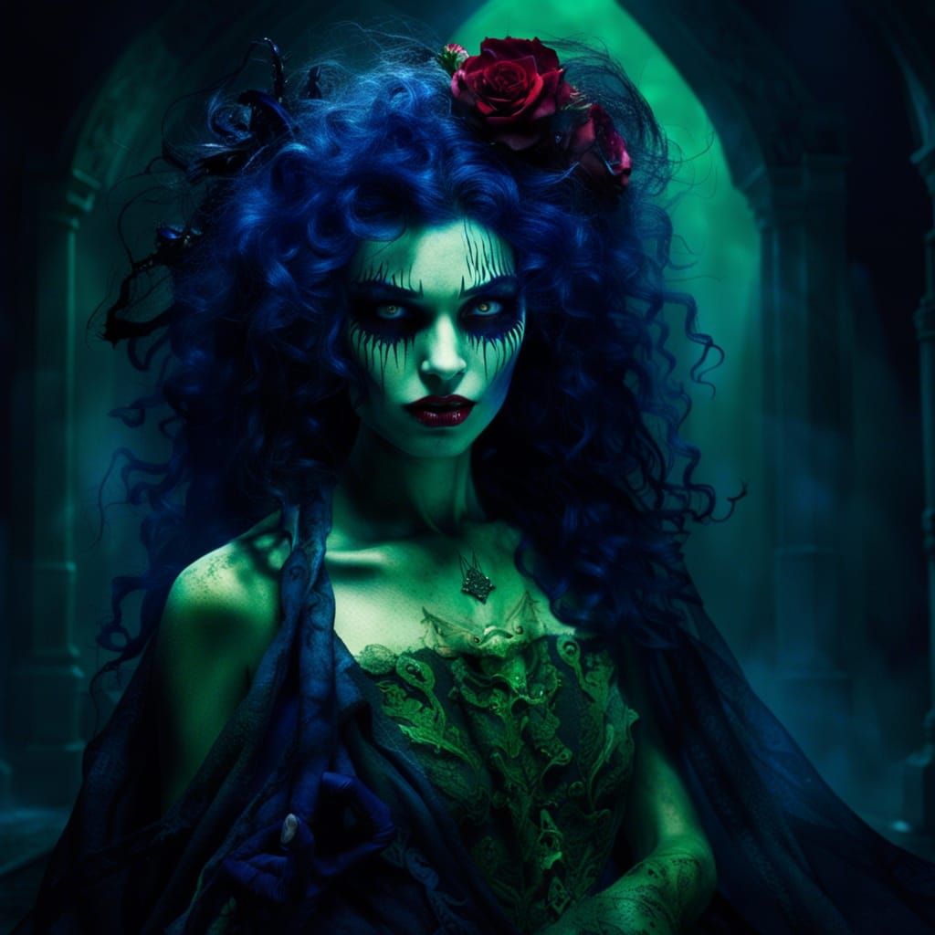 Crimson Bride Rising: Vengeance in Indigo Light