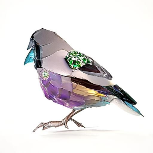 Jeweled Robot Sparrow Concept Art