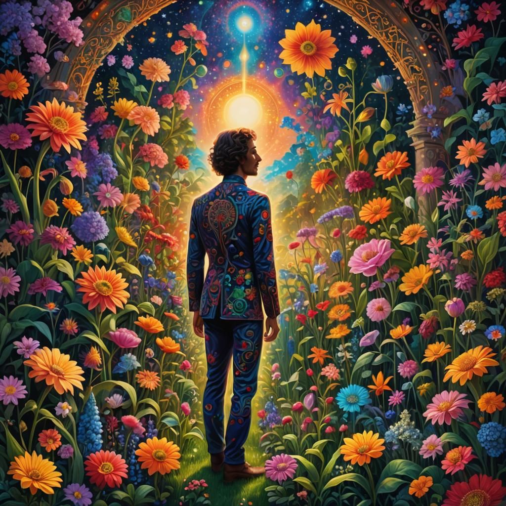 Visionary Garden: A Celebration of Life in Cosmic Art