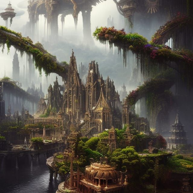 City of Eden: Floating Garden Utopia