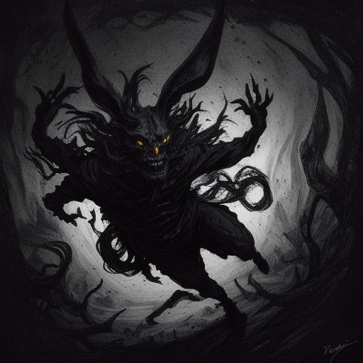 Twisted Holiday Bunny Descends into Dark Abyss