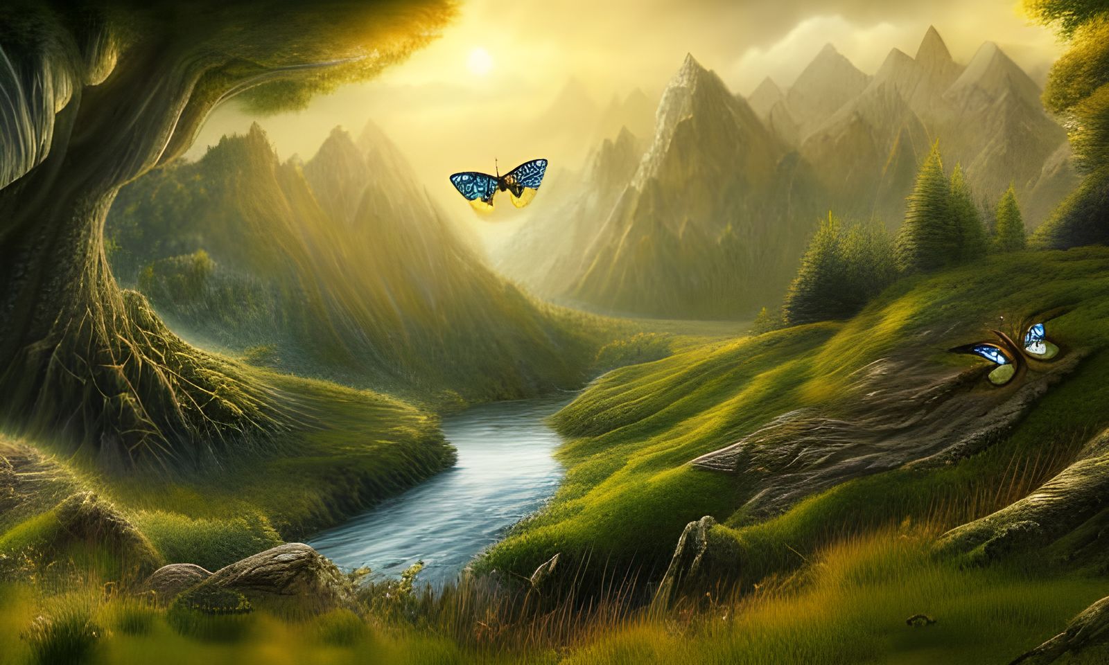 "Lord Of the Rings' Landscape