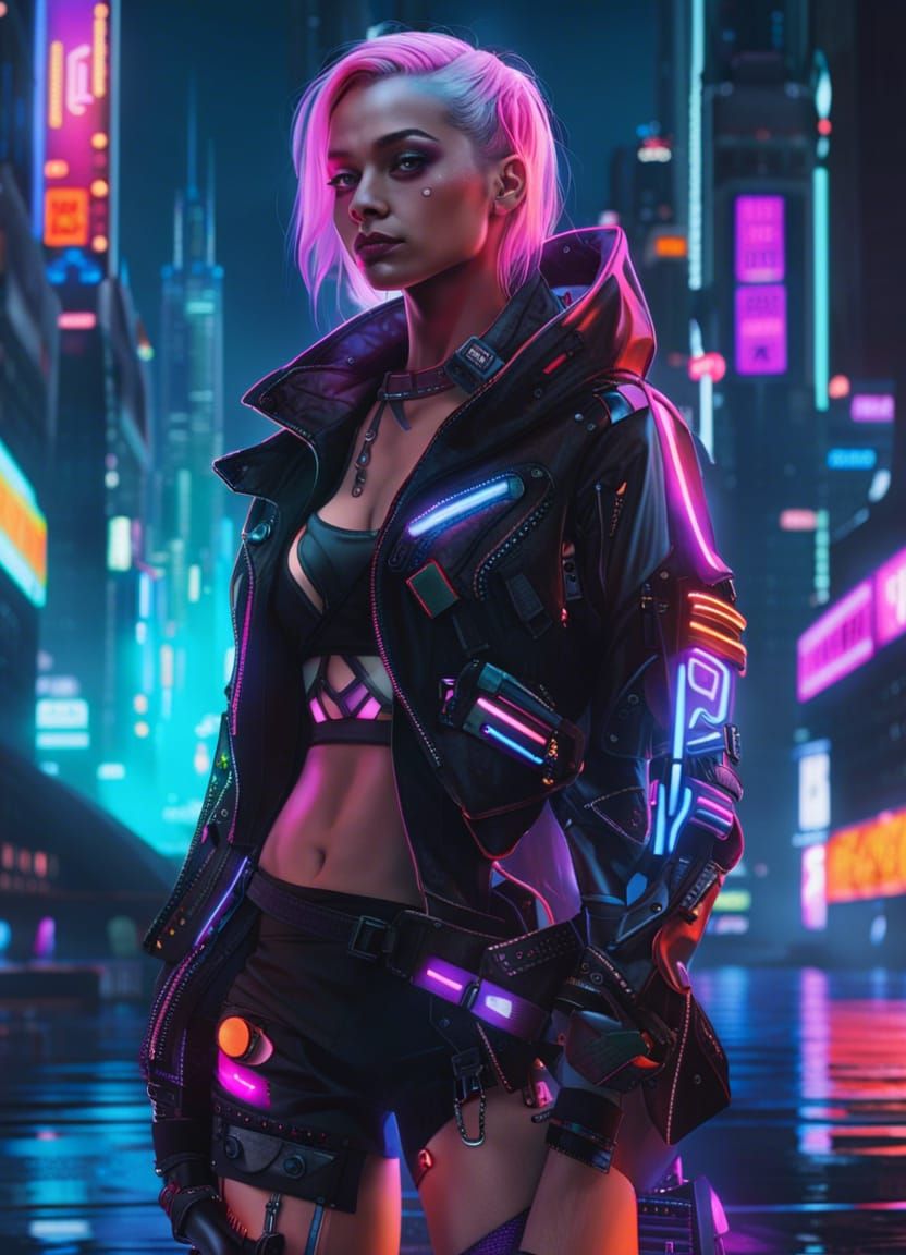 Lily-Rose Cyberpunk 1
