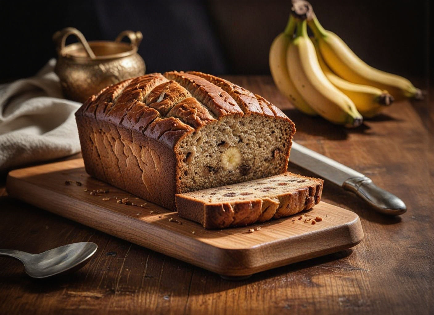Delicious Banana Bread Loaf