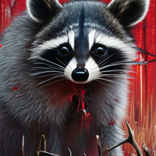 rabid raccoon