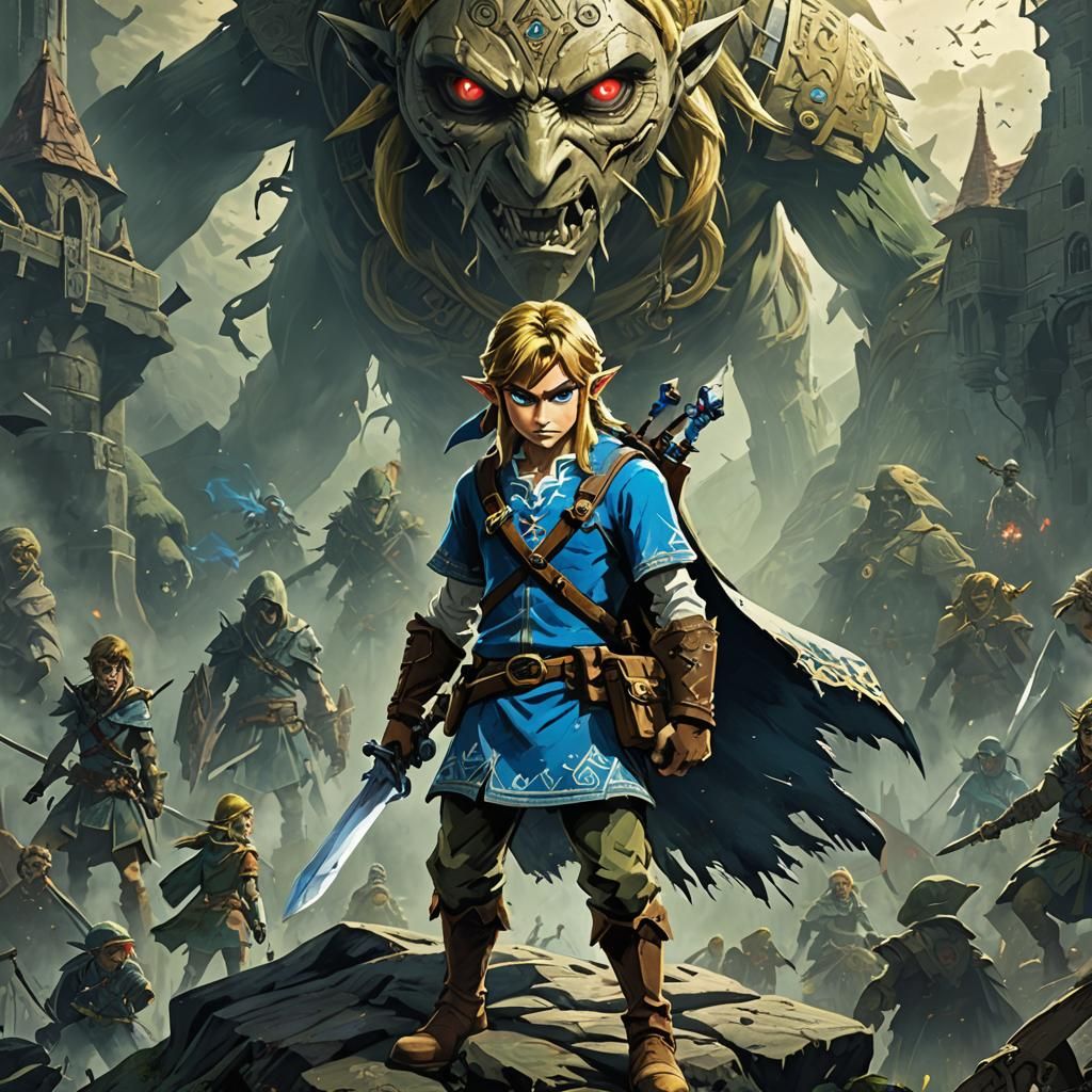 Zelda: Breath of the Wild Horror Art