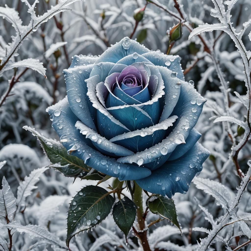 Frozen beauty