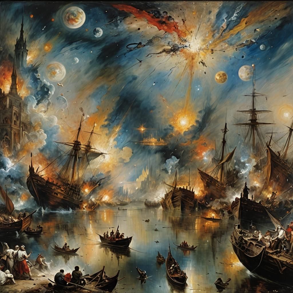The Battle Of Trafalgar In An Alternate Universe