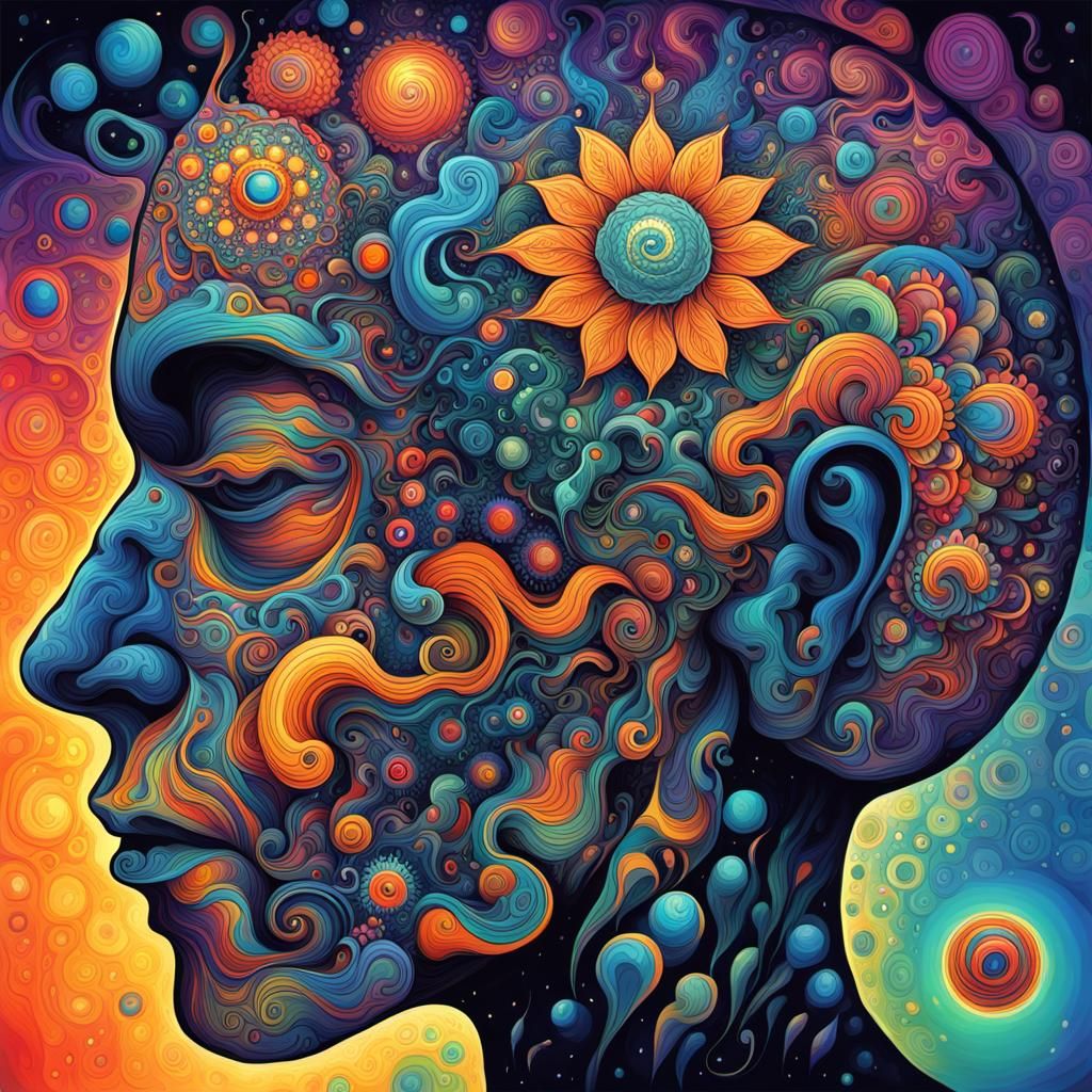Psychedelic Deep Mind Art