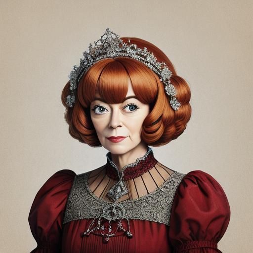 Intricate Portrait of Mrs. Beasley