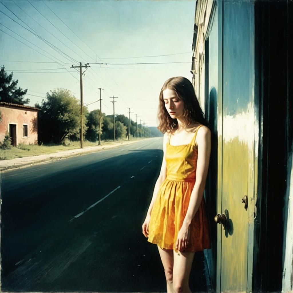 Evocative Image of Joy and Melancholy