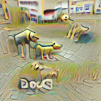 AI Image of Dogs