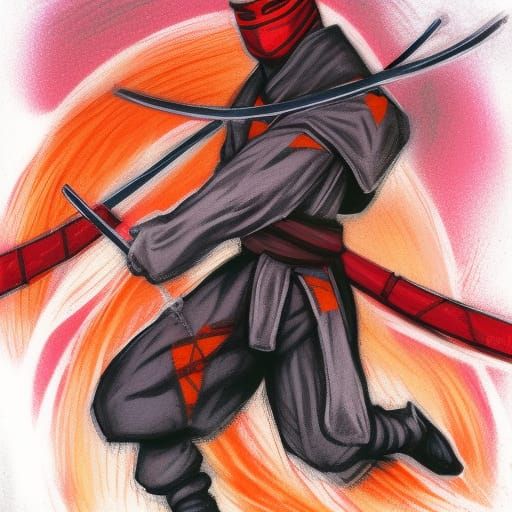 Ronin Ninja Fox Shogun Splash Art