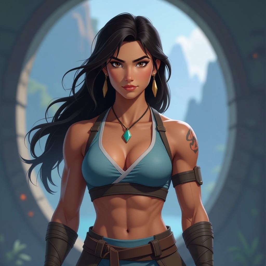 Breathtaking Avatar Korra Concept Art in Hyper-Detailed 8K R...