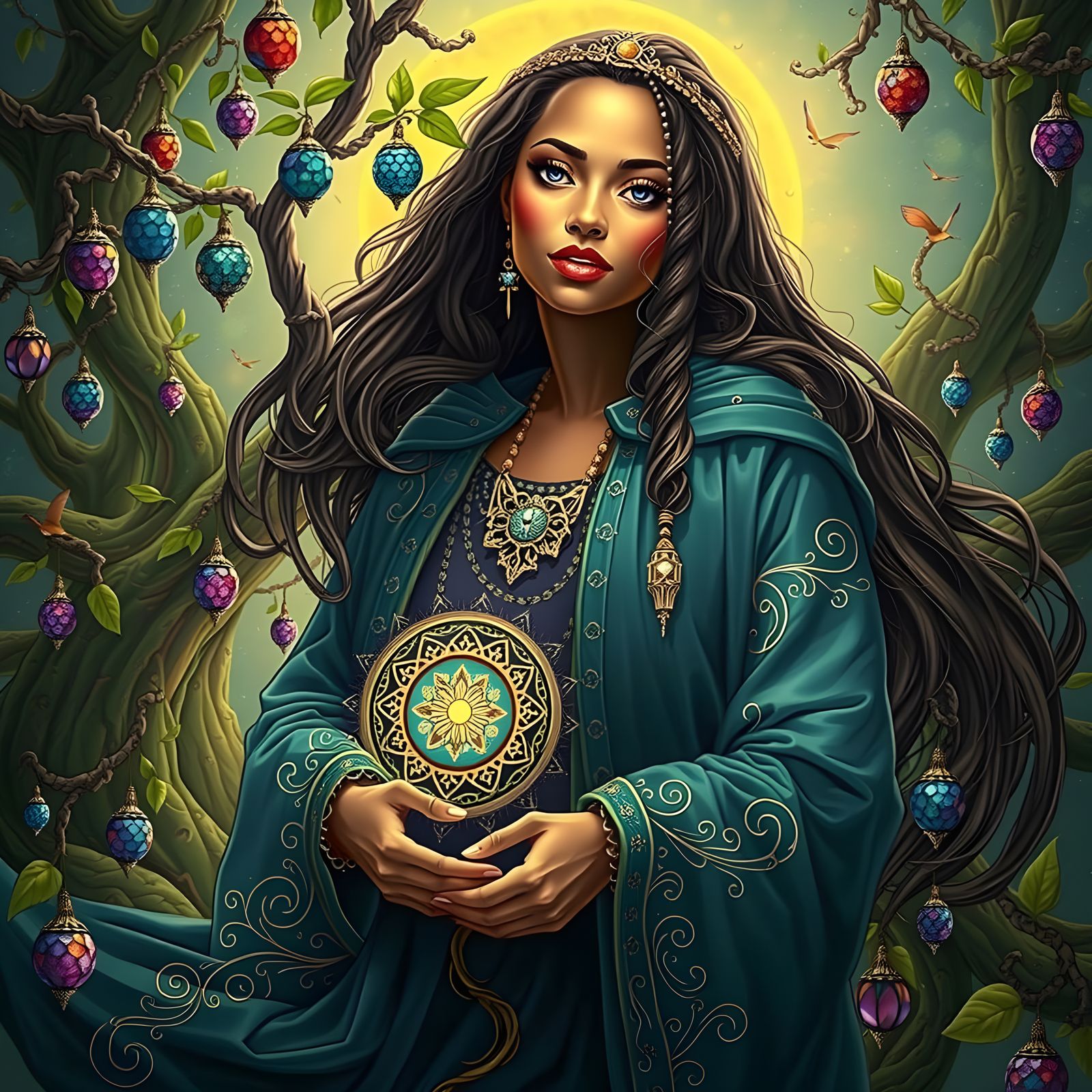 Regal Lady of the Tree of Life