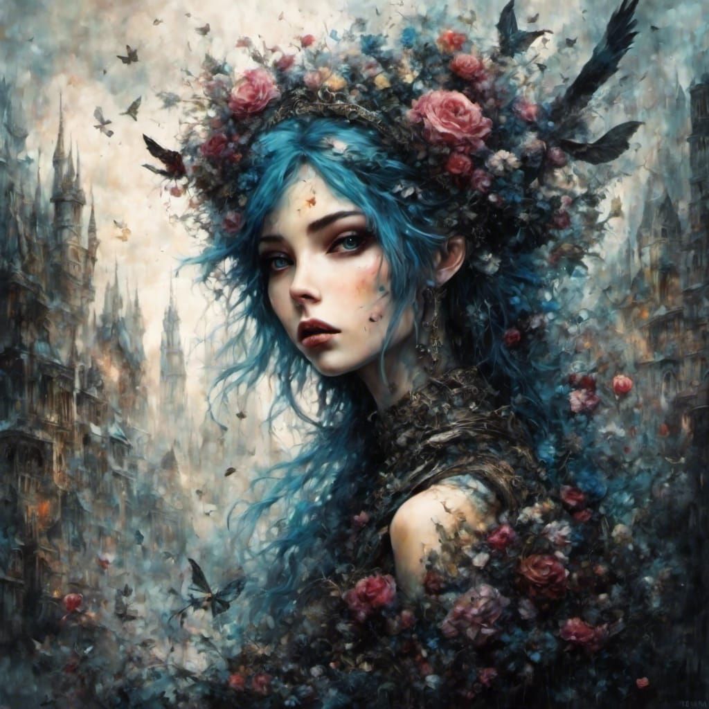 Dark Surreal Karma Police Illustration