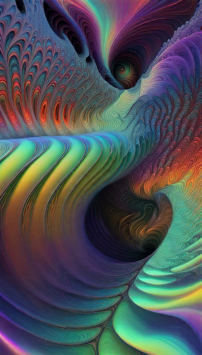 3-D Sound Wave Slow  Vortex delineated propagating through c...