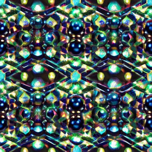 fireworks and spheres and ice and hexagons diamonds shining ...