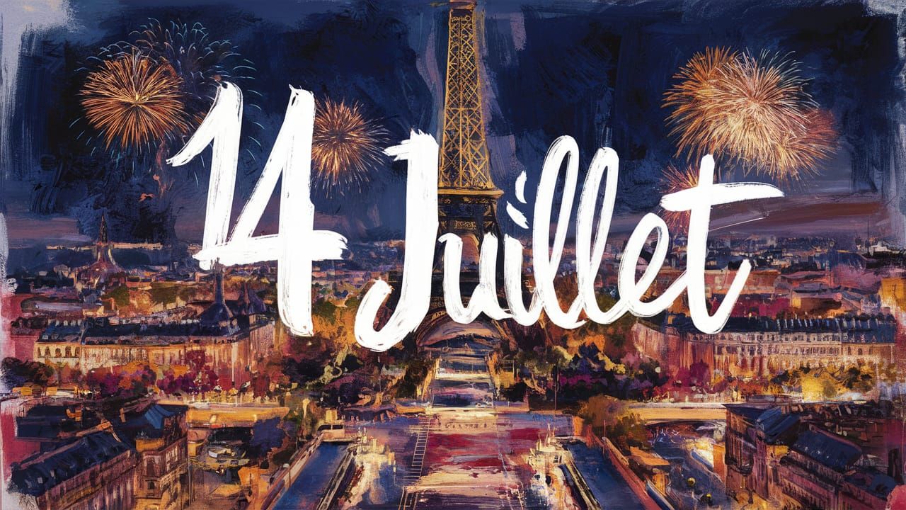 Paris Celebrates Bastille Day in Impressionist Style