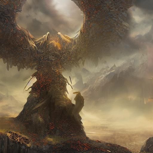 Fantastical Scene in Deep Color, 8k Resolution