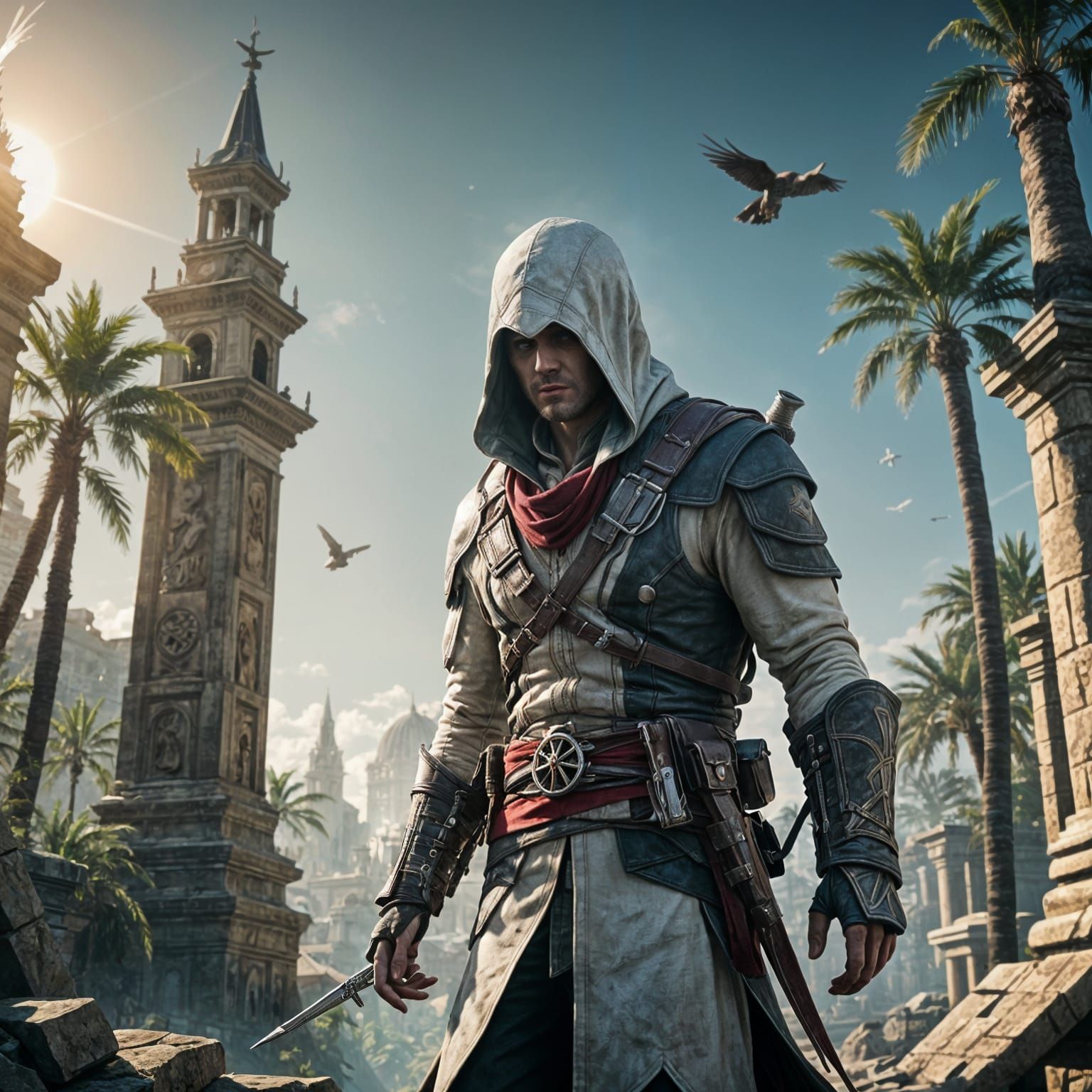 Assassin's Creed: Photorealistic Modern Cinematic Art