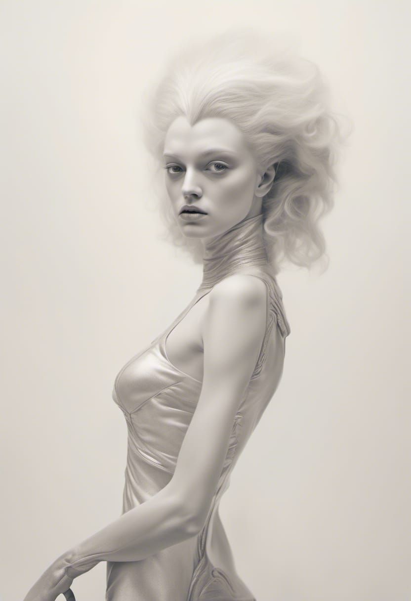 Art History Characters Party in Hyperrealistic Photo