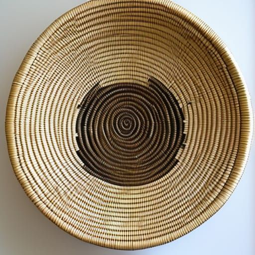 Colorful Birch Bark Baskets in Frames