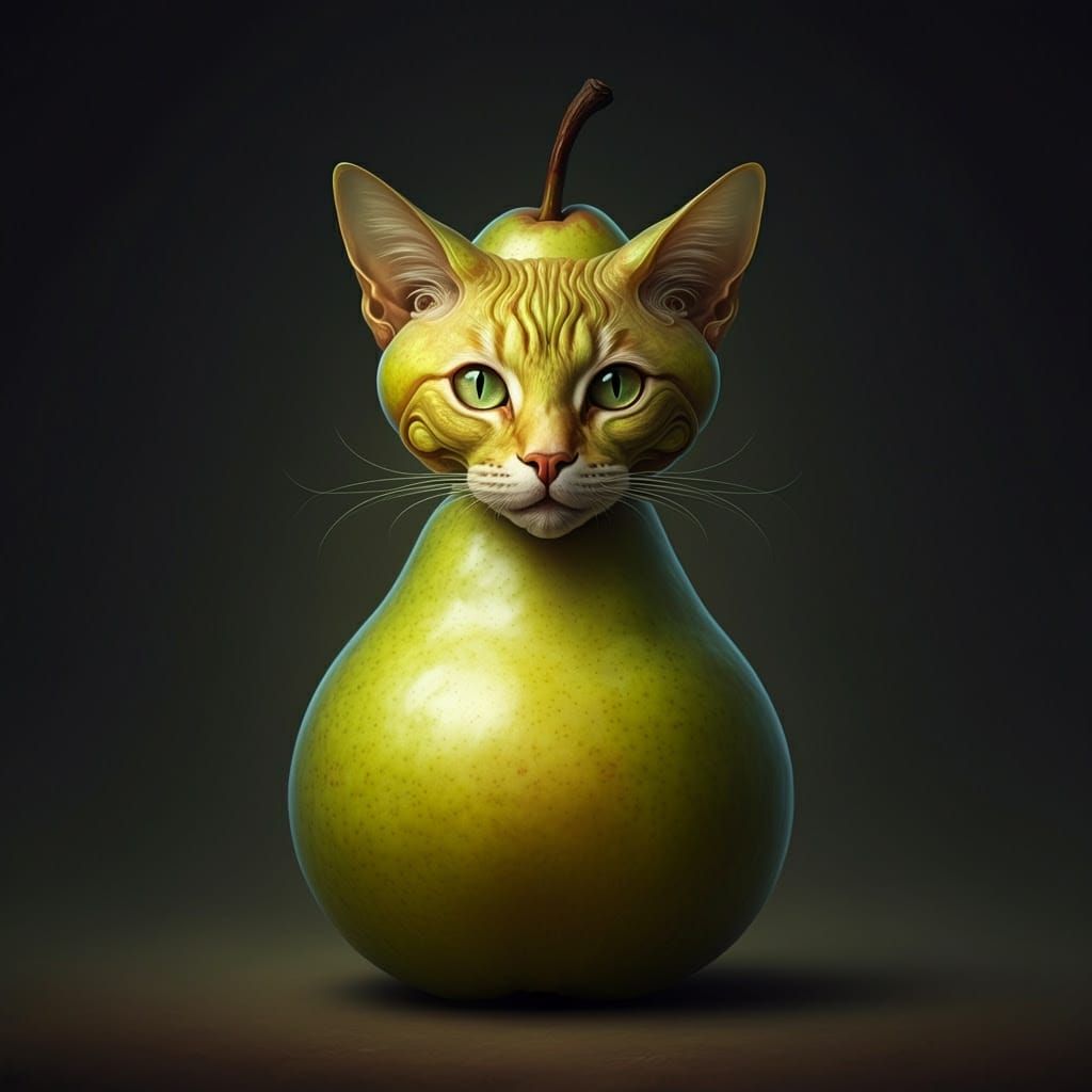 Pear Cat #16