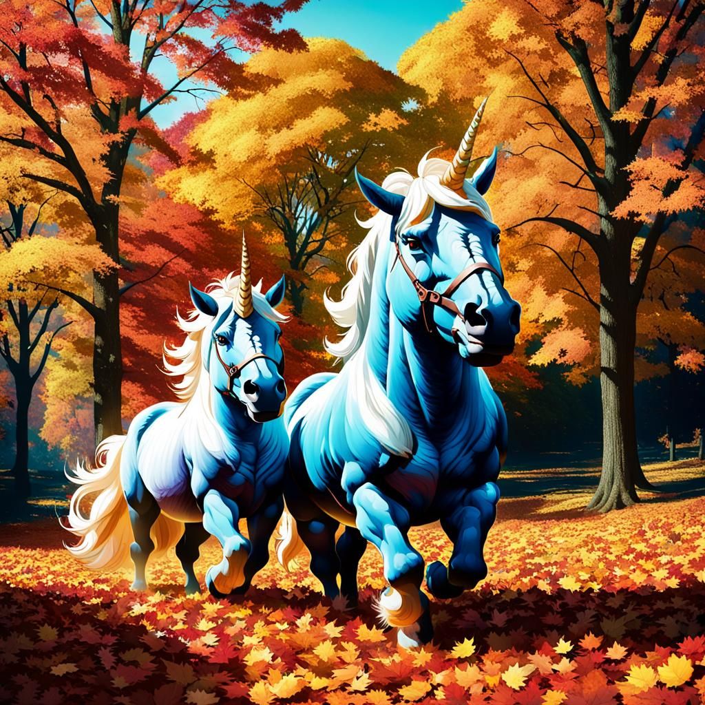 autumnal unicorns