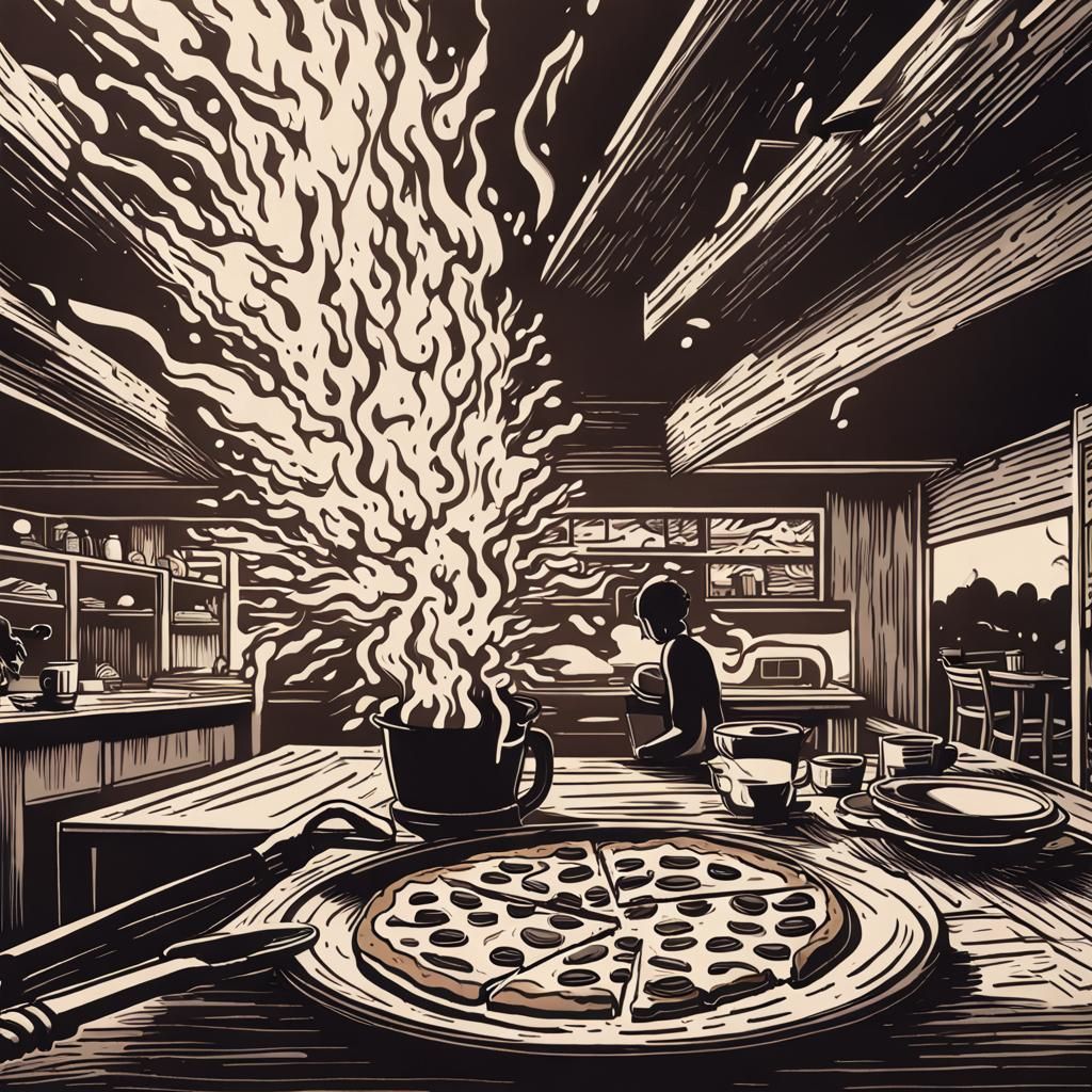 Crazy Day At The Pizza Parlor