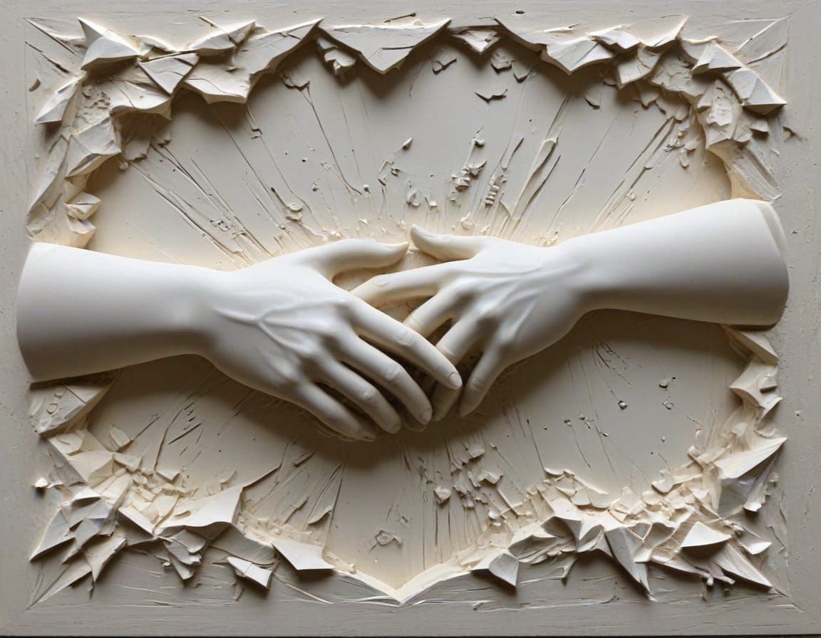 Tumbling Walls - Beryl Pearl