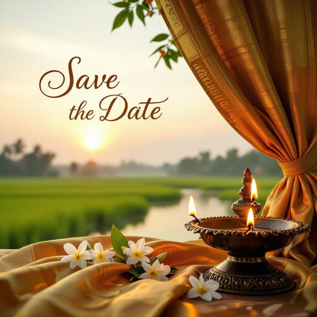 Kerala Backwaters: Save the Date Reel