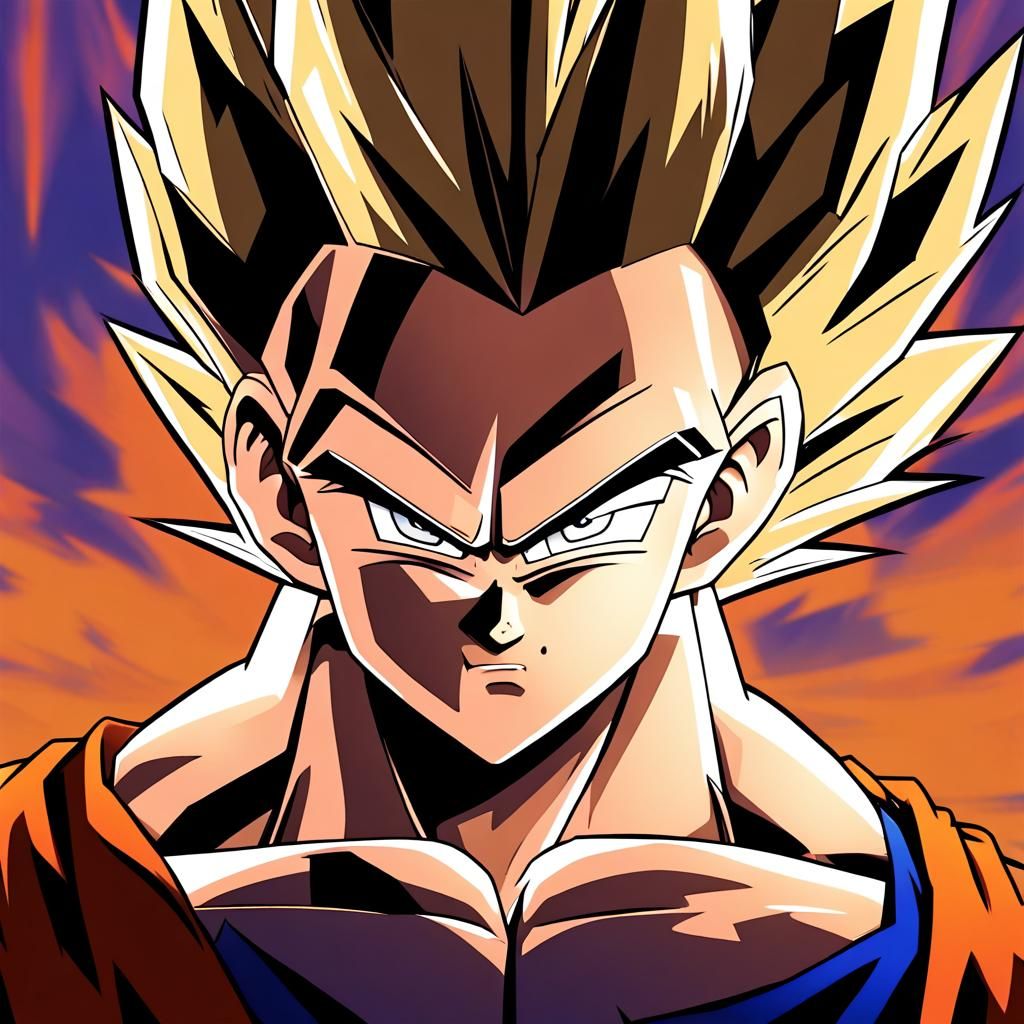 Gohan Anime Key Visual Art