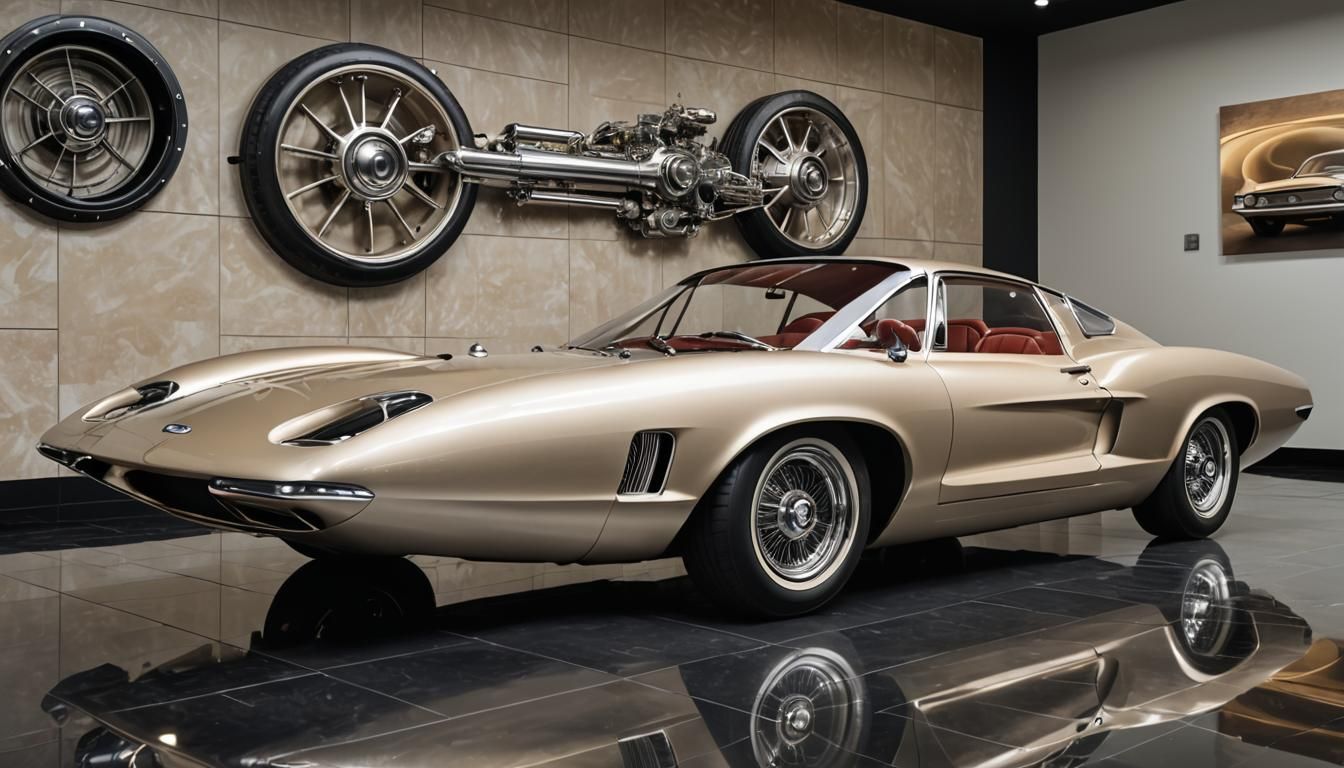 Ford  Probe X Ghia concept car from 1962.