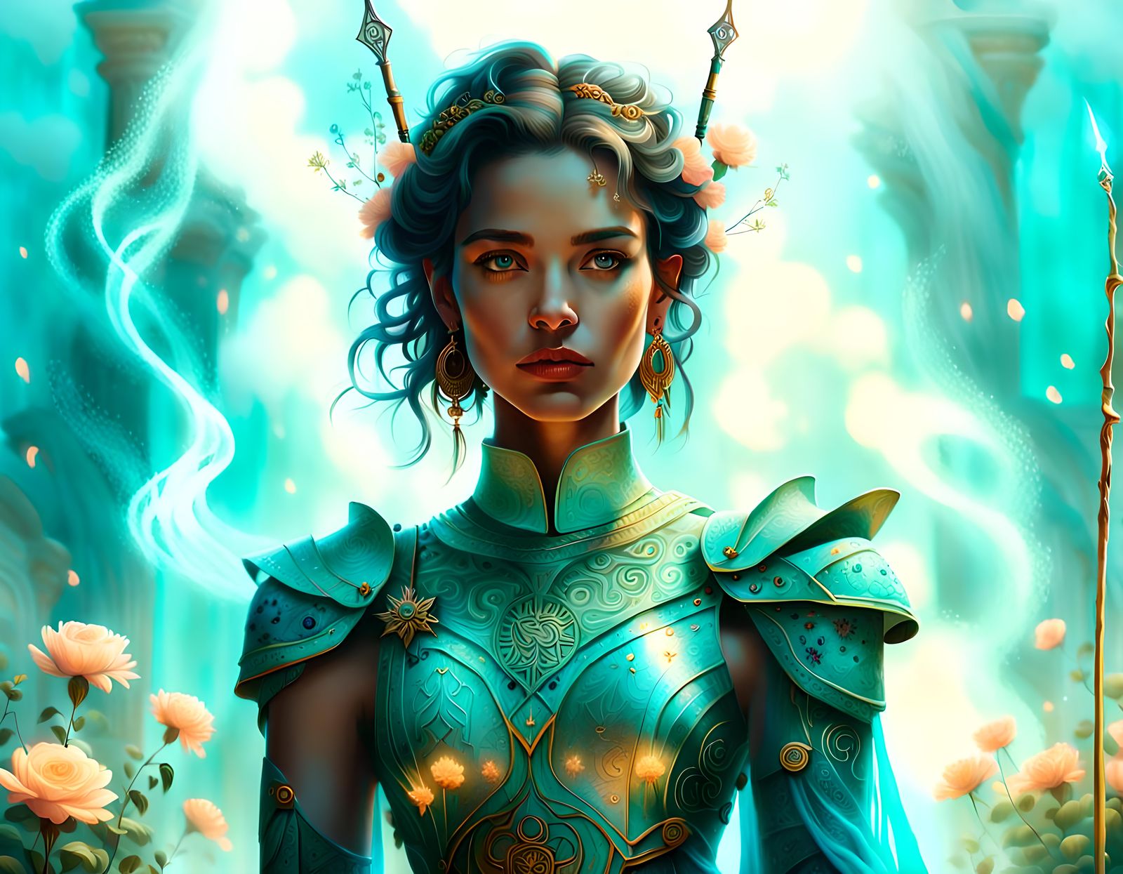 Image of a Magic Woman