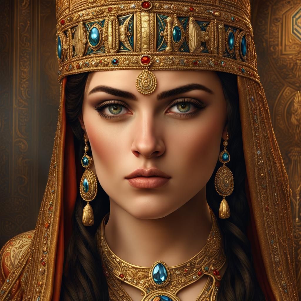 Empress Theodora: Byzantine Portrait in Unreal Engine 5