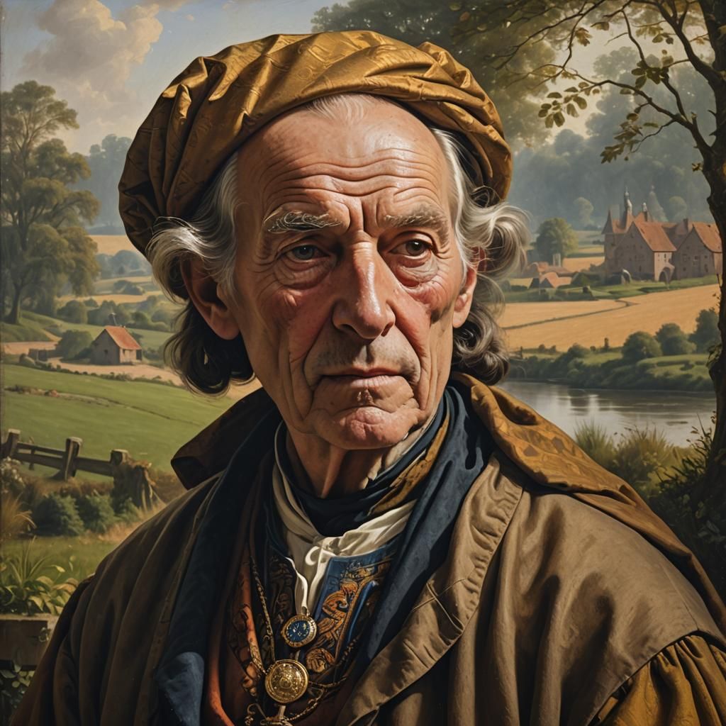 Dutch Golden Age Portrait of Abraham Aleman