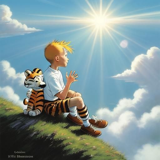 Calvin and Hobbes in Divine Sunshine