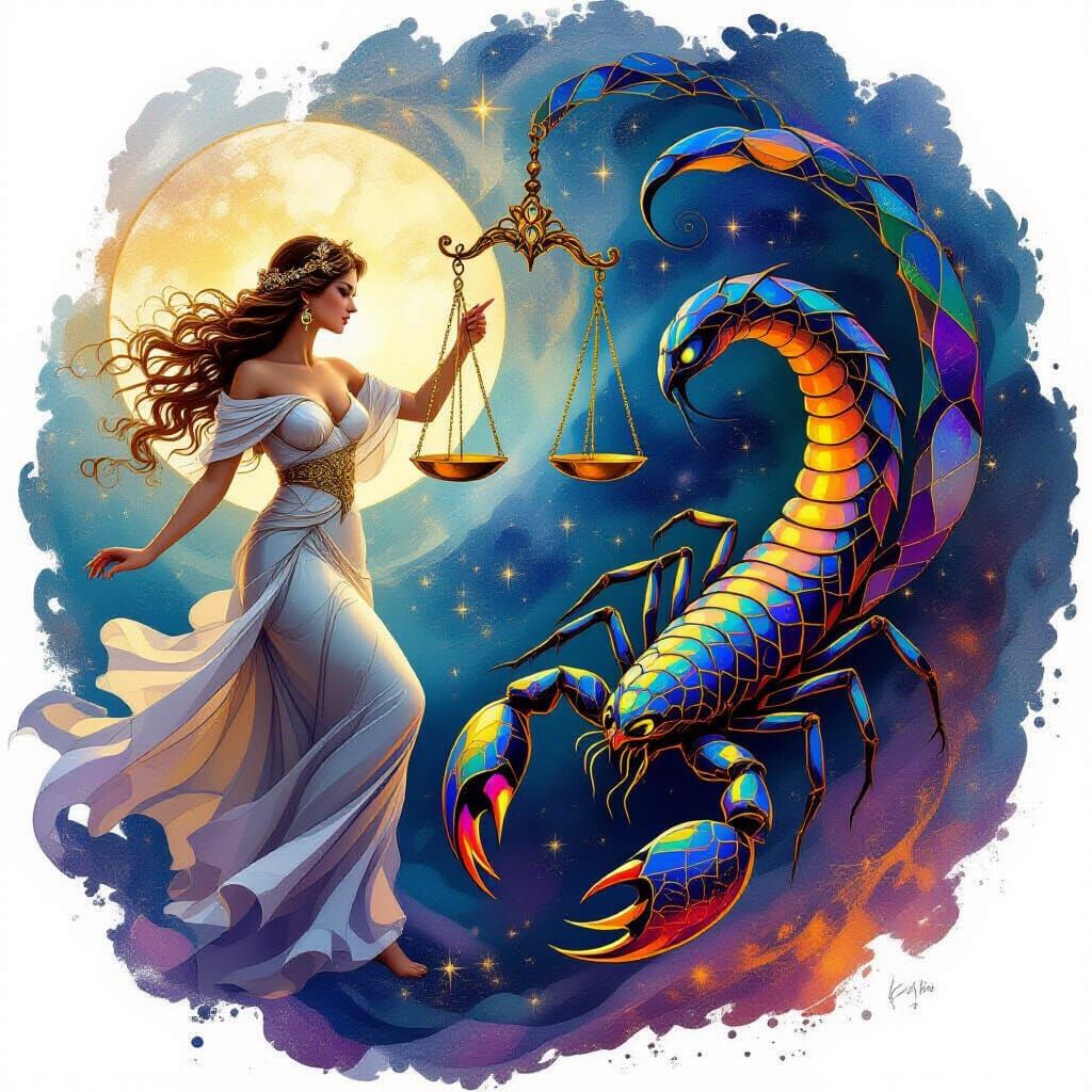 Libra and Scorpio Ascendants: Cosmic Dance of Balance and In...