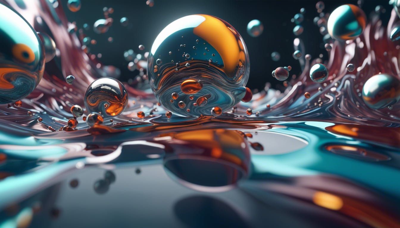 Hyperrealistic Macro of Abstract Sci-Fi Interface