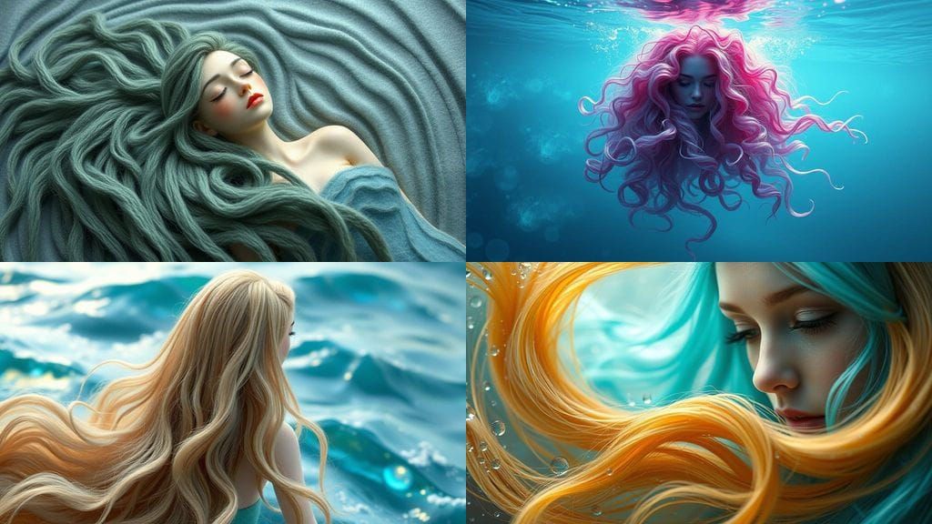 Vibrant Fiber Art in a Whimsical Underwater World