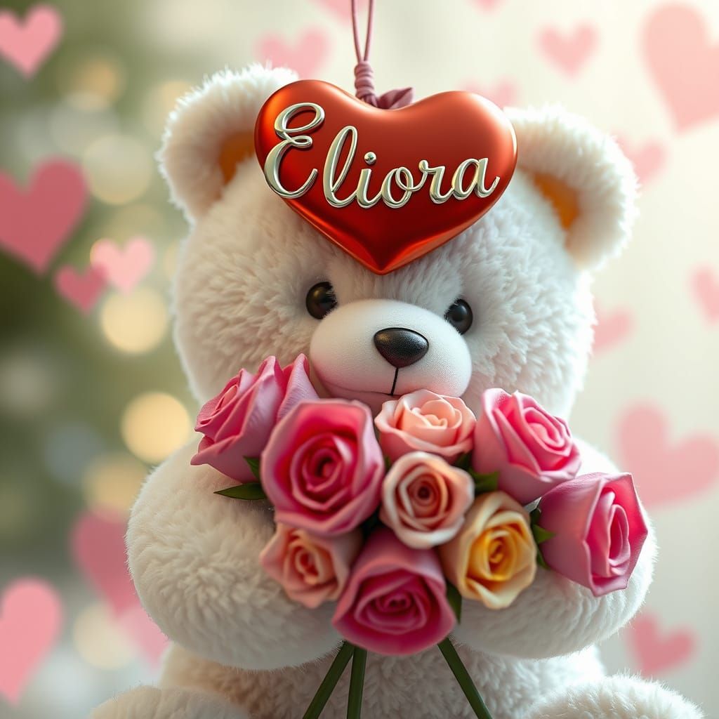 Hyperrealistic 3D Rendering of a Whimsical White Teddy Bear ...