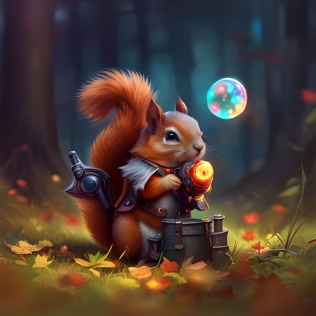 Squirrely Knight