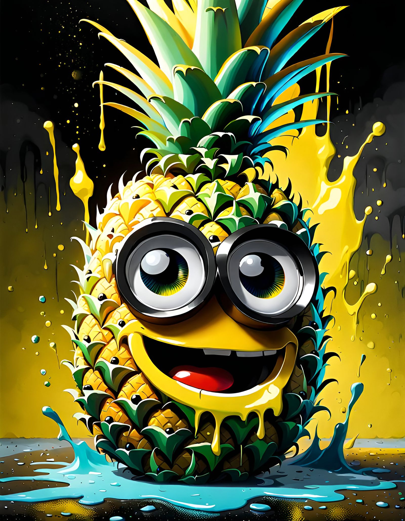 Happy Pineapple