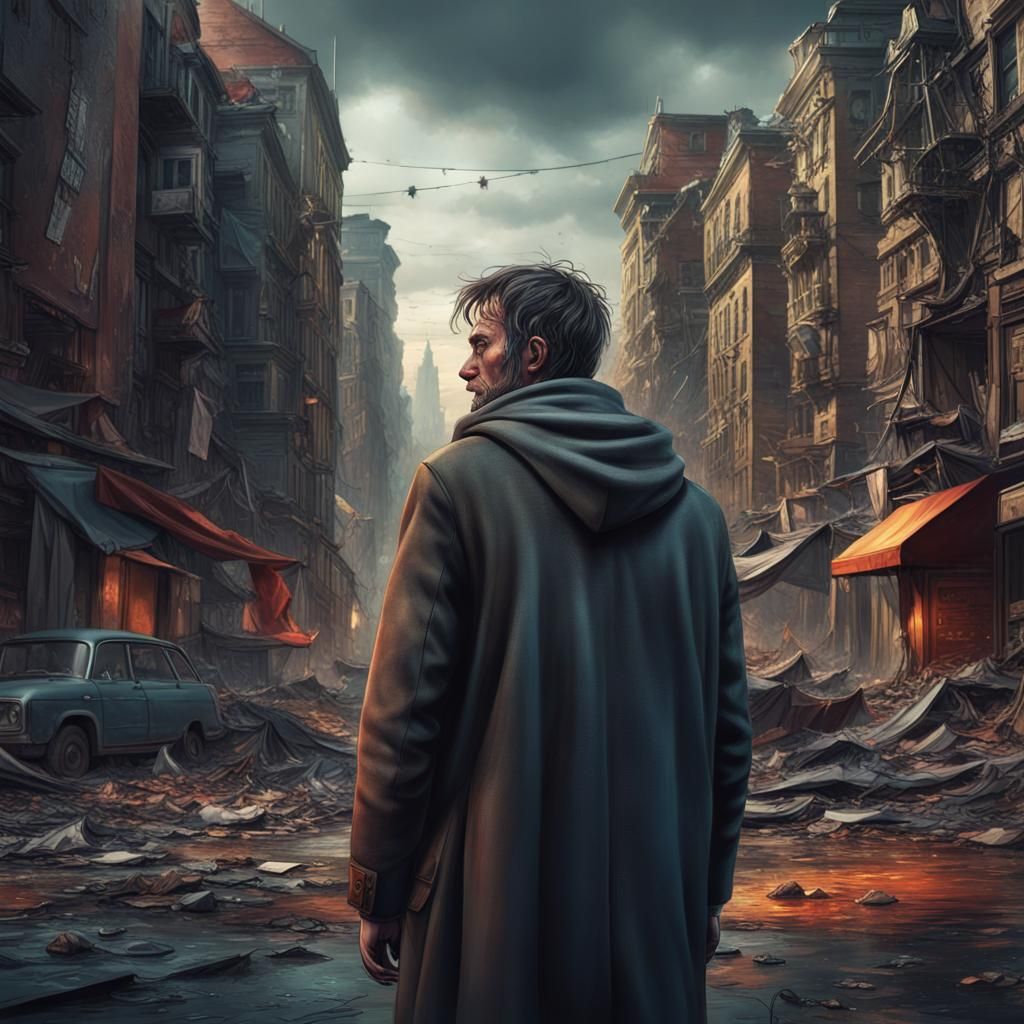 Broken Man in a Broken Town..