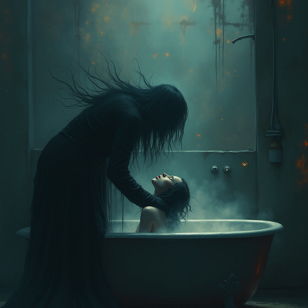 Anxiety: A Haunting Digital Matte Painting